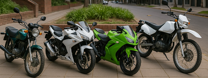 Trabajo de mantenimiento preventivo de motos