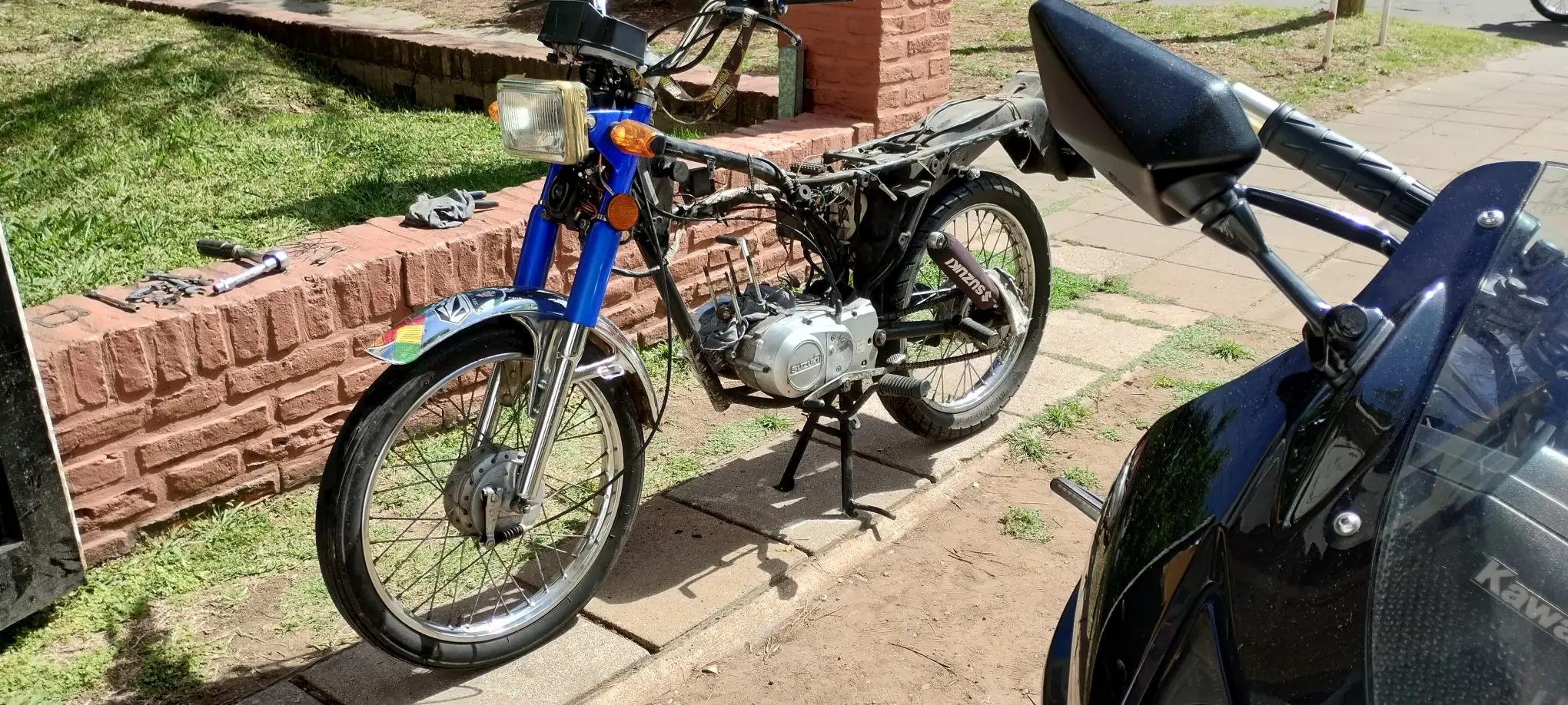 Suzuki AX 100 · Rodamientos de cigüeñal y embrague completo