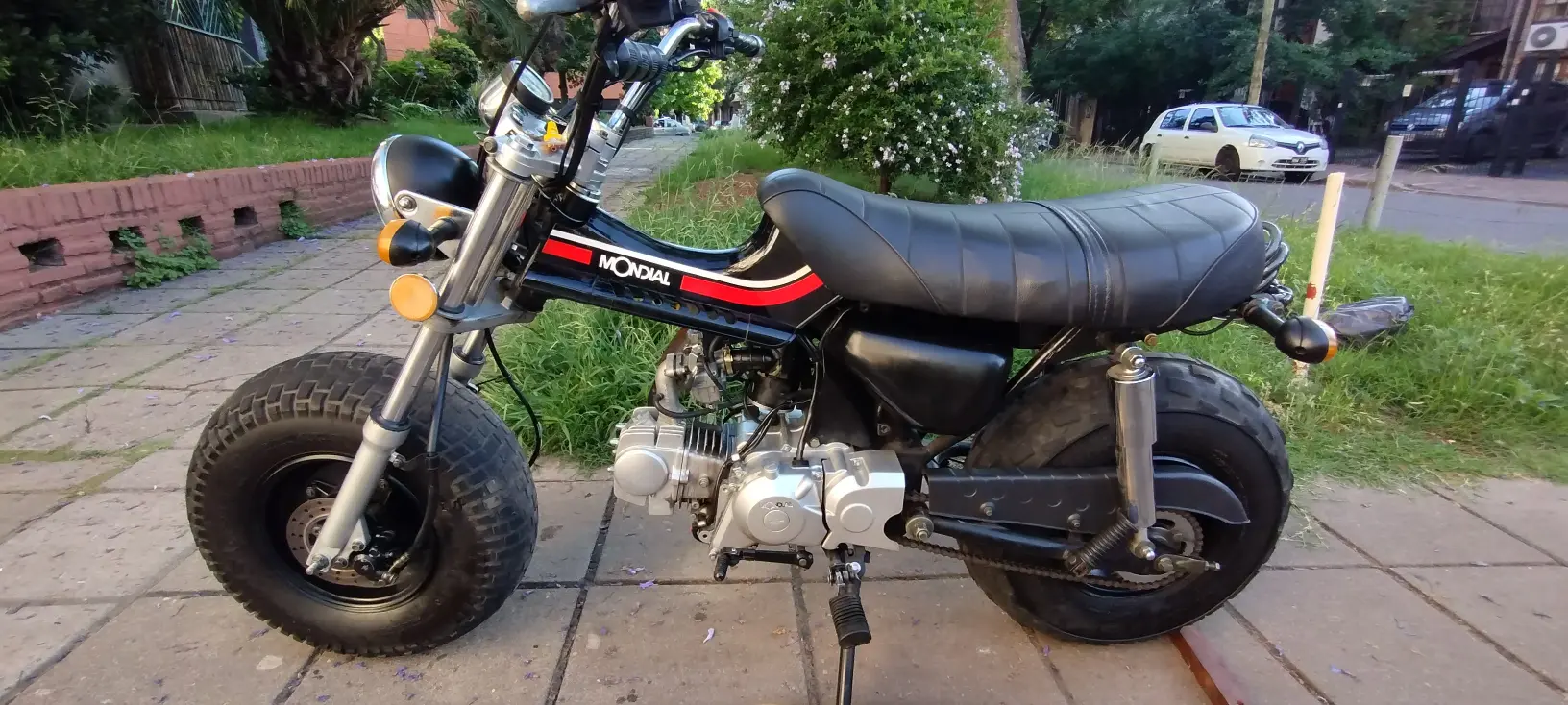 Mondial RV 125 · Cambio de bomba de combustible y caja